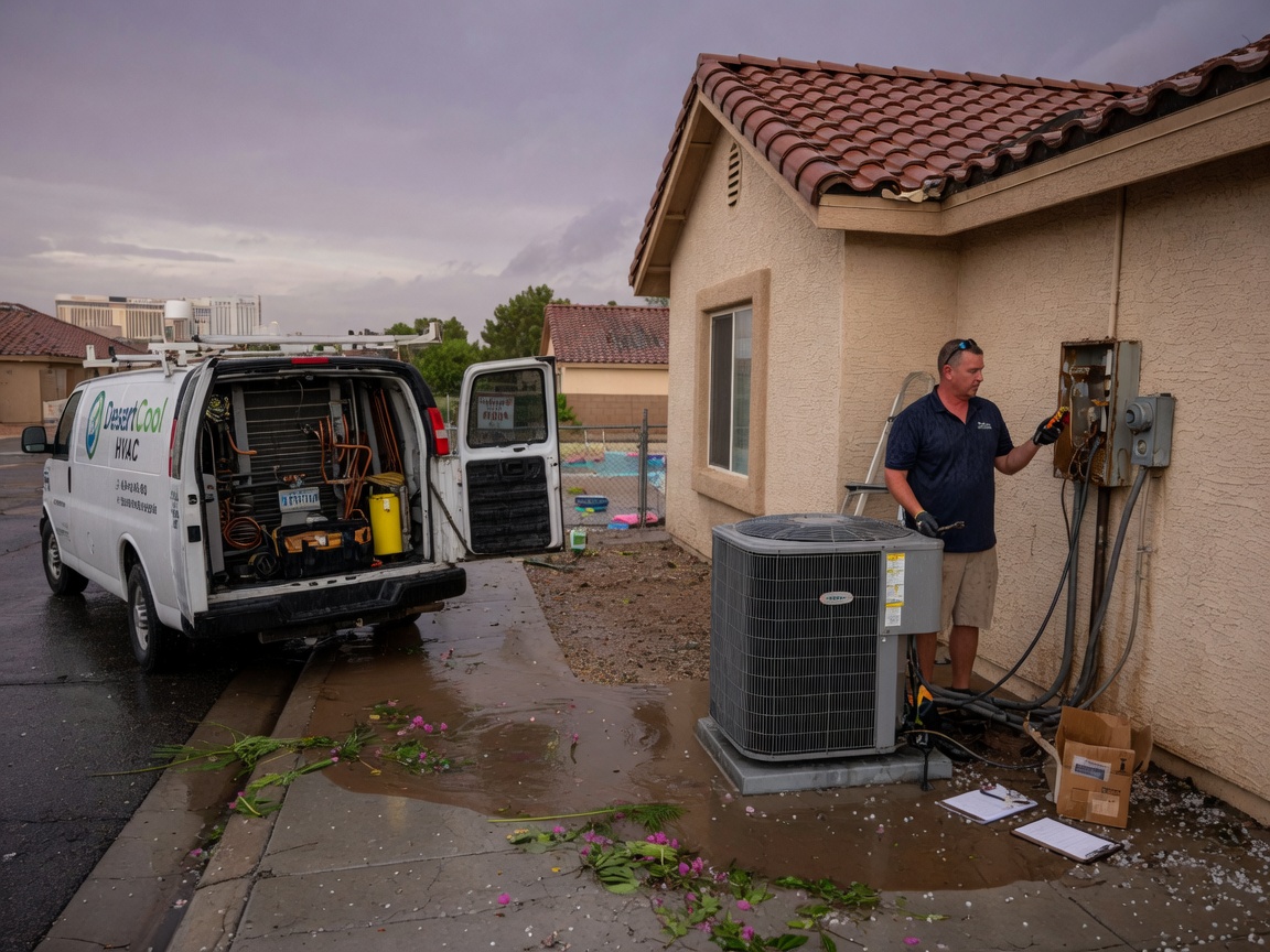 What Influences AC Repair Timing After Monsoon Storms In Southern Nevada